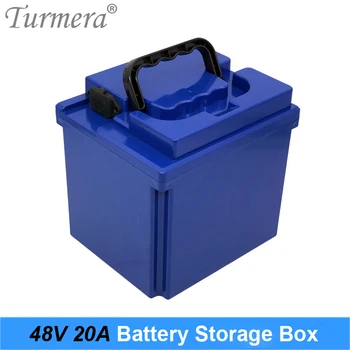 Turmera 48V 20Ah Коробка для хранения Аккумуляторов для Электровелосипедов, Пустая, с ручной Сборкой, 112 Штук 18650 литий-ионных аккумуляторов для использования 13S8P
