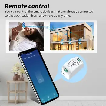 Tuya Zigbee 10A DIY Switch Модуль автоматизации Умного дома, выключатель света, пульт дистанционного управления С Smart Life Alexa Google Home Assistant