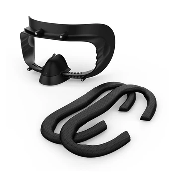 VR-интерфейс для лица и замена пены для HP Reverb G2, с 2 масками из полиуретановой пены, носовыми накладками для защиты от протечек, аксессуарами виртуальной реальности