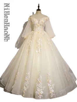 Wedding Dress Vestidos De Novias 2023 Corte Princesa Vestidos De Noivas Casamento De Luxo