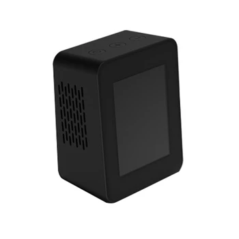 WIFI Tuya Умный Датчик CO2 HCHO TVOC CO2 TEMP HUMI Детектор ЖК-дисплей Smart Life APP Черный
