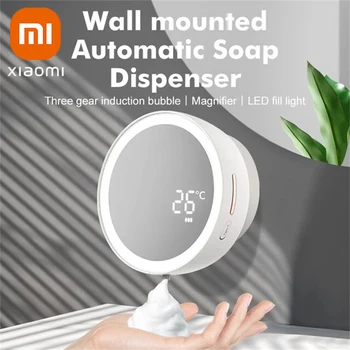 Xiaomi M1 Beauty Mirror Foam, мобильный телефон, Настенный Дозатор мыла, Инфракрасный Индукционный Дозатор мыла, Автоматическое дезинфицирующее средство для рук