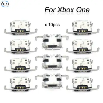 YuXi 10 шт./лот, Разъем Micro USB, Порт Зарядки, Разъем для зарядки, Док-станция Для контроллера Xbox One