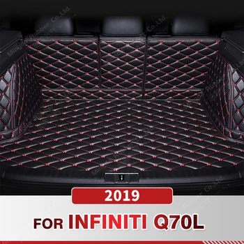 Автоматический коврик для багажника с полным покрытием для Infiniti Q70L 2019, Защита от грязи, Автомобильный коврик для багажника, аксессуары для защиты салона грузового лайнера