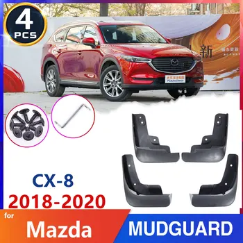 Автомобильный Брызговик на Крыло для Mazda CX-8 2018 2019 2020 Брызговики CX 8 CX8, Аксессуары, Наклейки для автотоваров