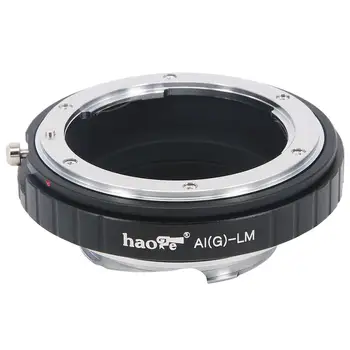 Адаптер для крепления объектива Haoge для объектива Nikon Nikkor AI /AIS / G / D к камере Leica M-mount