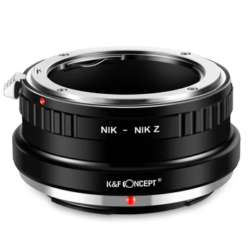 Адаптер для крепления объектива K & F Concept для Nikon F/AF AI AI-S Mount Lens к корпусу камеры Nikon Z6 Z7