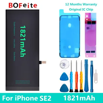 Аккумулятор BoFeite Для iPhone SE2020 1821mAh Сменный Аккумулятор Bateria Для Apple phone с набором инструментов для ремонта