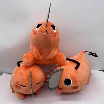Аниме Человек-бензопила Pochita Косплей Мягкие игрушки для собак Kawaii, подарки