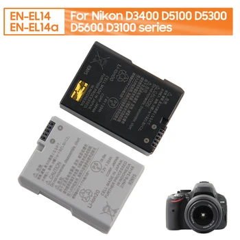 Батарея для фотокамеры EN-EL14 EN-EL14A Для Nikon D3200 D3100 D3400 D3500 D5100 D5200 D5300 D5500 D5600 P7000 P7100 P7200 P7700 P7800