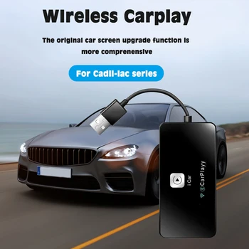 Беспроводная автомагнитола Carplay Box 4.4 Поддерживает IOS10 и выше для Cadil-lac CT6 CT5 XT4 XT5 XT6 Android ICar Smart Box