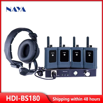 Беспроводная Система внутренней связи NAYA HDI-BS180 Дальность Передачи 2000 м Полнодуплексный сигнал Обратной Связи