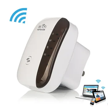 Беспроводной Wi-Fi Ретранслятор 300 Мбит/с 802.11 n/b/g Сетевой Wifi Удлинитель Усилитель Сигнала Интернет-Антенны Усилитель сигнала Repetidor Wifi