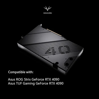 Водяной блок графического процессора серии Granzon 4090, Для Asus ROG Strix/TUF Gaming GeForce RTX 4090, GBN-AS4090STRIX