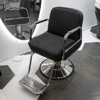 Вращающееся Парикмахерское кресло для Стилиста, Педикюр, Винтажное Вращающееся Парикмахерское кресло, Профессиональная Мебель для Салона Sedia Girevole MQ50BC