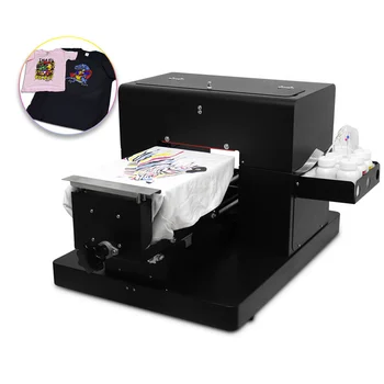 Высококачественный DTG принтер Формата А4, 6 цветов, Планшетная печатная машина для футболок для одежды, Автоматический планшетный принтер формата А4, принтер для футболок