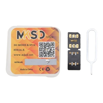 Высокопроизводительная наклейка на карту разблокировки MKSD Быстрая установка Компактный размер Долговечность-используется для 6s-7-8- Серия X-XSM-11-13PM