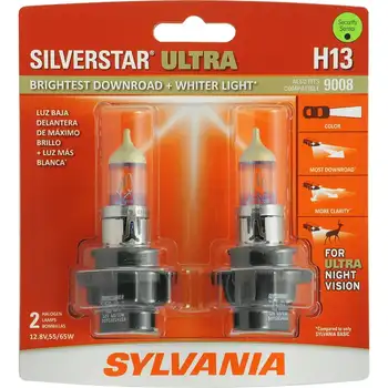 Галогенная лампа SilverStar Ultra для фар, упаковка из 2 штук