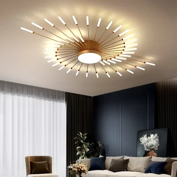 дизайн потолочного светильника, светодиодный потолочный светильник для гостиной, винтажные потолочные светильники для кухни, люстры, потолочный светильник