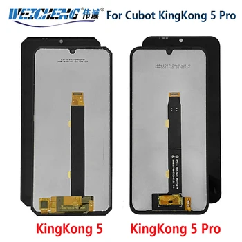 Для Cubot KingKong 5 Pro ЖК-дисплей с цифровым преобразователем сенсорного экрана в сборе Для Cubot King Kong 5 ЖК-дисплей Kingkong5 Pro
