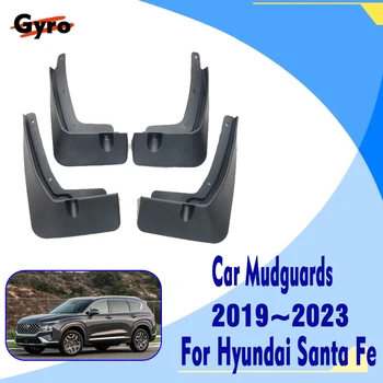 Для Hyundai Santa Fe 2019 2020 2021 2022 2023 Автомобильные Брызговики Брызговики Крылья Тюнинг Брызговик Duraflap Аксессуары Колесо