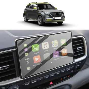 Для Hyundai Venue 2020 2021 Автомобильное центральное управление GPS-Навигацией, Защитная пленка для сенсорного экрана, Пленка из закаленного стекла