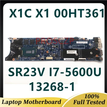Для Lenovo ThinkPad X1C X1 carbon 2015 Материнская плата Ноутбука 00HT361 W/SR23V I7-5600U Процессор 8 ГБ 13268-1 448.01430.0011 100% Рабочая