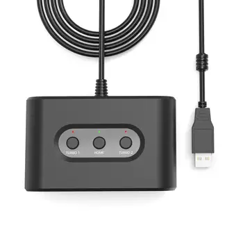 Для MayFlash USB двухпортовый адаптер для N64 к ПК для контроллера Switch NS Game Pad