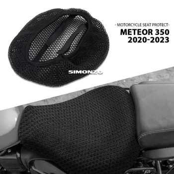 Для Royal Enfield Meteor 350 2020 - 2023 Чехол Для Сиденья, Защитная Подушка для сиденья, 3D Сетчатый Чехол Для Подушки, Аксессуары для мотоциклов Meteor350