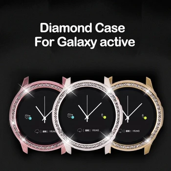 Для Samsung Galaxy watch active 1/2 40 мм 44 мм чехол Galaxy Watch active bumper Protector HD Чехол для защиты экрана с полным покрытием
