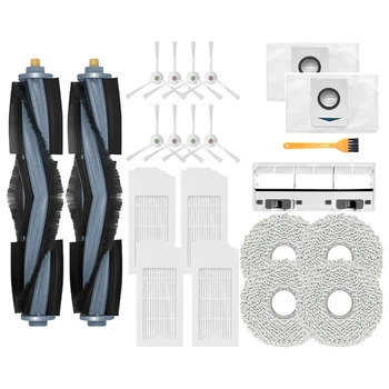 Запчасти Для робота-пылесоса Ecovacs Debot T20 Pro, Основная боковая щетка, тряпичный чехол для швабры, Аксессуар для фильтра Hepa, Запасная часть