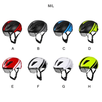 Защитные очки с магнитным отсосом, шлем для унисекс, Прочная Надежная защита, Универсальные велосипедные шлемы, Велосипедное снаряжение, Черный, Красный M
