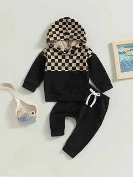 Зимняя одежда для маленьких девочек, Уютная куртка с капюшоном и цветочным принтом на флисовой подкладке, Леггинсы, Комплект Одежды для младенцев
