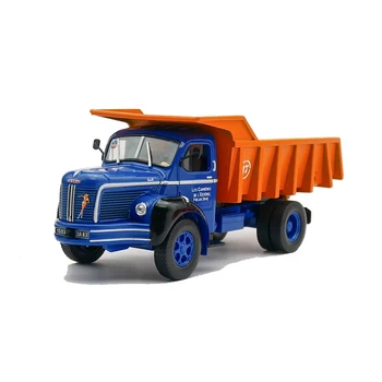 Изготовленный под давлением Ixo в масштабе 1:43, Инженерный грузовик Beeli, Самосвал, Самосвал, модель автомобиля из сплава, Коллекционная игрушка В подарок