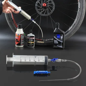 Инжектор герметика для бескамерных шин Велосипеда, Шприц для впрыска в Велосипед, Инструмент для удаления сердечника клапана Schrader Presta, Аксессуары для велоспорта