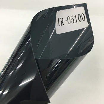 Инфракрасная нанокерамическая пленка для защиты ветрового стекла от солнечных лучей, автомобильная фольга 1*30 м