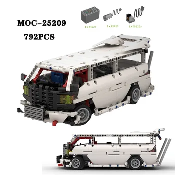 Классический Строительный блок MOC-25209 Drift Van Высокой сложности, соединяющие детали, 792 шт., игрушки для взрослых и детей, подарок на День рождения, Рождественский подарок