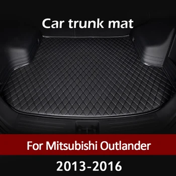 Коврик в багажник автомобиля для Mitsubishi Outlander, пятиместный 2013 2014 2015 2016, ковер для грузового лайнера, Детали интерьера, аксессуары, чехол