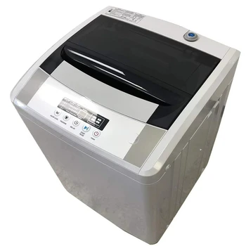 Компактная портативная стиральная машина мощностью 6360 Вт, вместимостью 11 фунтов, полноавтоматическая стиральная машина серого цвета