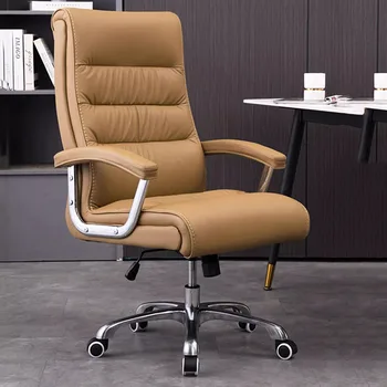 Компьютерные столы Дизайнерское кресло для педикюра Кресло для руководителя с акцентом Роскошная кожаная офисная современная мебель Sillas De Oficina в скандинавском стиле