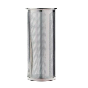 Кофейный фильтр для банки Mason с широким горлышком, нержавеющая сталь 304, ультратонкая сетка, устройство для заварки чая и фруктов, устройство для заварки чая и фруктов