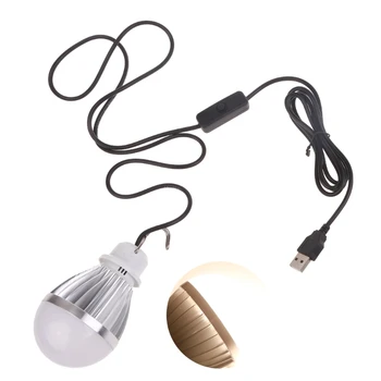 Лампа 5V Usb Light Led Энергосберегающий Светильник для Ночного Рынка Уличный Стенд Power-Bank Mobile Power Outdoor Camping Light