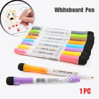 Маркер для белой доски Магнитная доска Ручка для Письма Рисования Стираемые маркеры для доски Канцелярские принадлежности