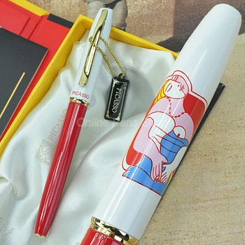 Металлическая авторучка Picasso M с наконечником 0,5 мм, пишущая ручка BF001