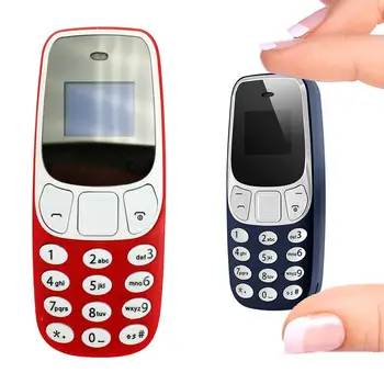 Мини-мобильный телефон BM10 с двумя sim-картами и MP3-плеером, FM-разблокированный мобильный телефон, голосовой набор, GSM наушники, прямая поставка