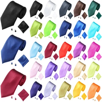 Модный набор галстуков для мужчин и женщин, 10 см, 4 