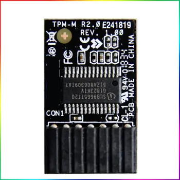 Модуль TPM 2.0 14-1 Контактный Доверенный платформенный модуль LPC 15x25 мм для ASUS TPM-M R2.0