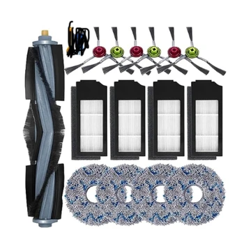 Моющийся аксессуар для робота-пылесоса, основная боковая щетка, швабра, система фильтров Hepa, Антиаллергенная Совместимость для X1 T10, Прямая доставка