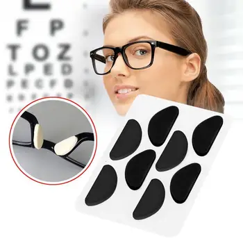 Мягкая поролоновая накладка для носа, самоклеящиеся противоскользящие очки для очков, носовые накладки для мужчин, женские аксессуары для очков, противоскользящее стекло
