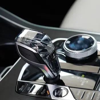 Набор из 3 хрустальных ручек переключения передач для BMW 8 серии 19-21 G14 G15 G16 Аксессуары для интерьера автомобиля